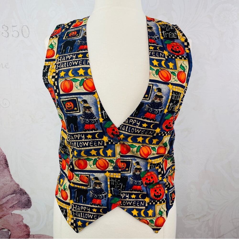 JLN USA vintage Halloween Vest Large